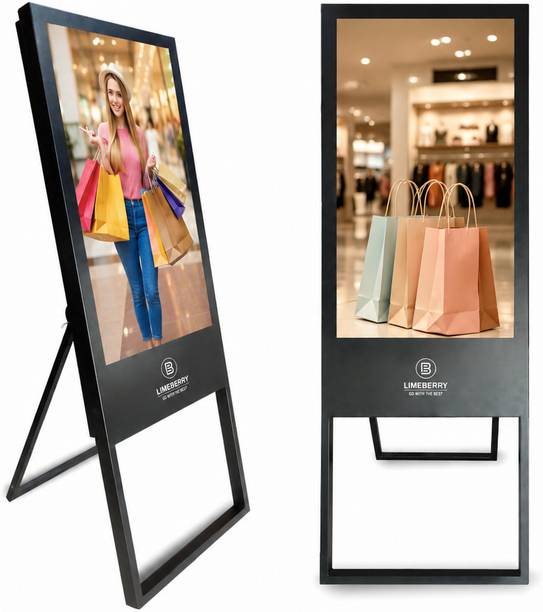 LIMEBERRY Digital Signage Standee Projector Screen Kiosk Advertisement Machine 2026 Latest model 81.28 cm (32 inch) Full HD LED Backlit IPS Panel Monitor (LB321-AU)
