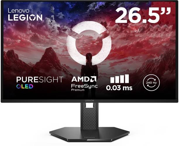 Lenovo Legion 67.31 cm (27 inch) Quad HD OLED Panel Gaming Monitor (Legion 27Q-10)