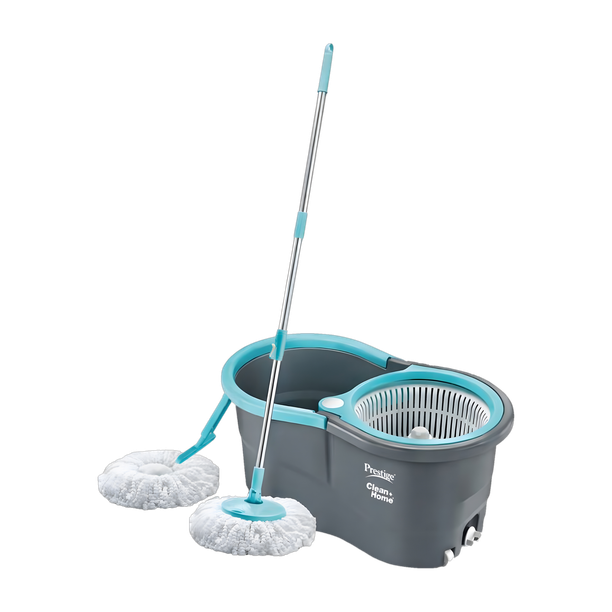 Prestige Alpha with 2 Microfiber heads 360 Degree Spinner Mop Set