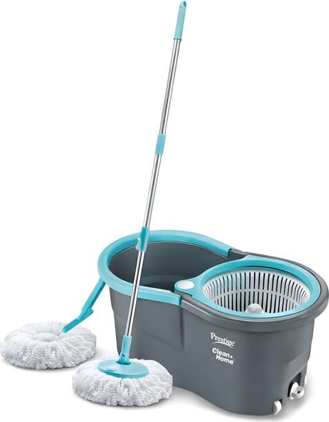 Prestige Alpha with 2 Microfiber heads 360 Degree Spinner Mop Set