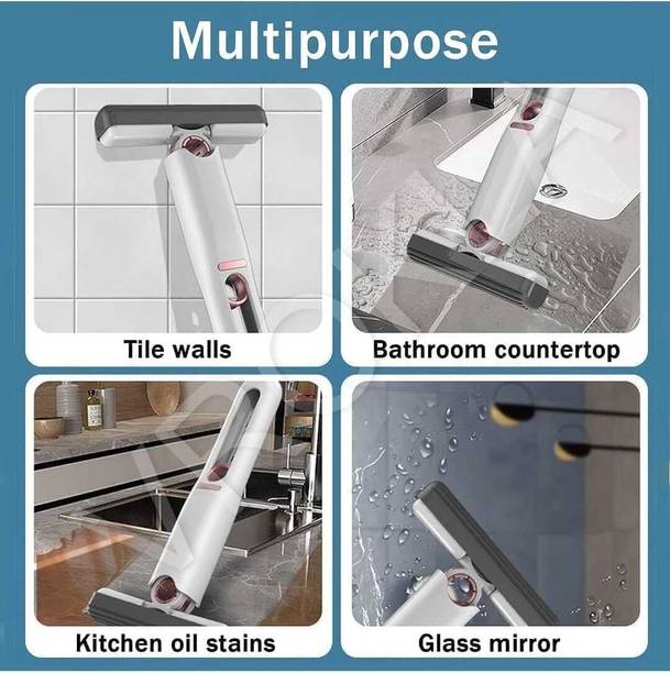 The home & kitchen Strong Absorbent Mini Mop Self Squeeze Portable Cleaning Mop For Home Kitchen Wet & Dry Mop