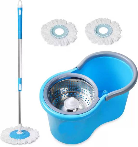 JSN Amazing Smart Easy To Clean Floor Magic Bucket 3 Absorbers, Floor Wet & Dry Mop