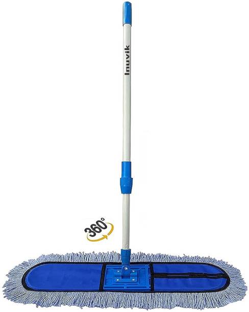 Inuvik Wet and Dry Cotton Pad Floor Mop 67x14x5 (18-Inch Head) Wet & Dry Mop
