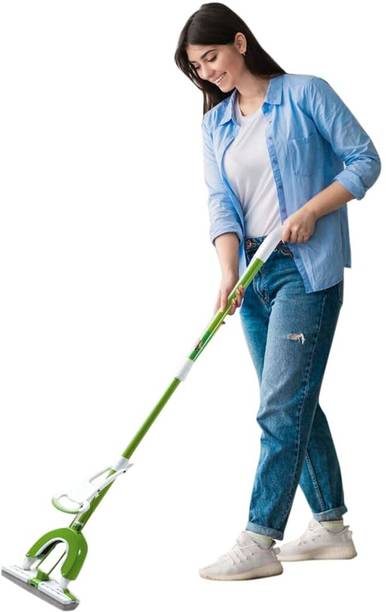 स्कॉच-ब्राइट Butterfly Mop|with squeezing mechanism (1 unit) स्पंज मोप