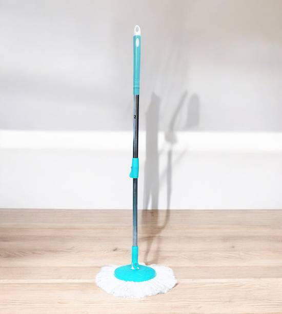 Pranay's Kleanup Master Spin Mop-Mop Stick|Wet & Dry Cleaning Mop|Mops Pocha 1 Microfiber Refill String Mop