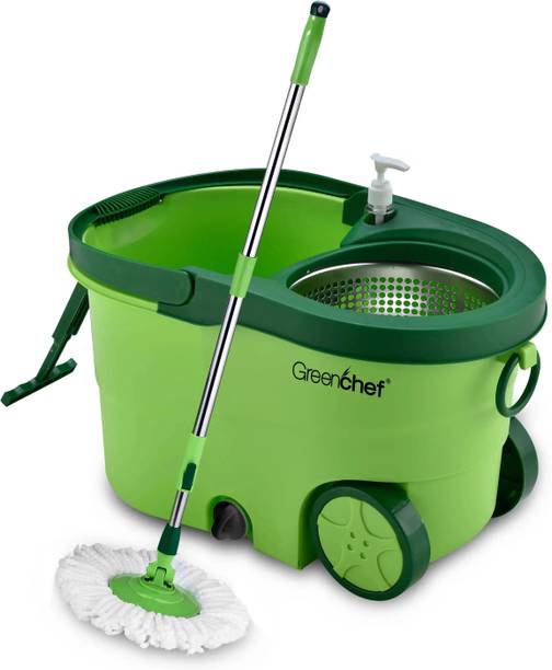 Greenchef Spin mop set 360 degree stainless steel spinner Mop Set Mop Set