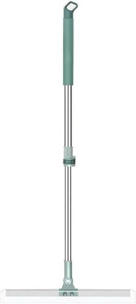 ND BROTHERS Broom Sweeper Floor Scraper Wiper Squeegee mop for wall, Glass, Bathroom ND01 Silicone Wet and Dry Brush