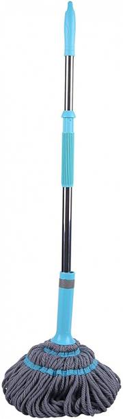 RAVIENTERPRISE Mop for Floor Cleaning Microfiber Twist Mop Dust Mop with Telescopic Adjustable Mop Set