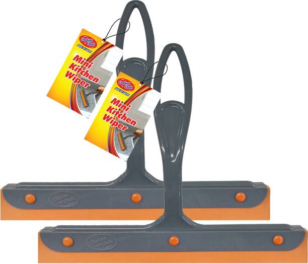 Chakaachak Mini Multipurpose Kitchen Table Tops,Shower Doors,Walls & Windows 2pc Kitchen Wiper