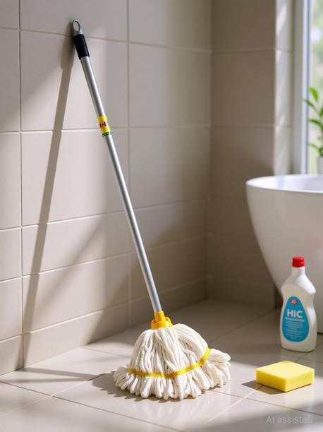 HIC HIC Microfiber Deck Mop for all type of surface Wet & Dry Mop