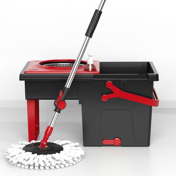 UPC Transformer 360 Degree Spin Mop with Space Saving & Easy to Carry Design मॉप सेट