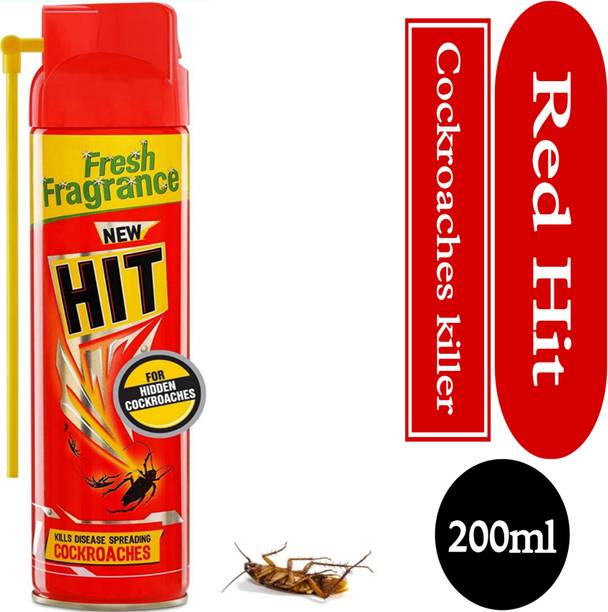 Hit Red Cockroach Killer Spray @# 200ml 1 Mosquito Coil
