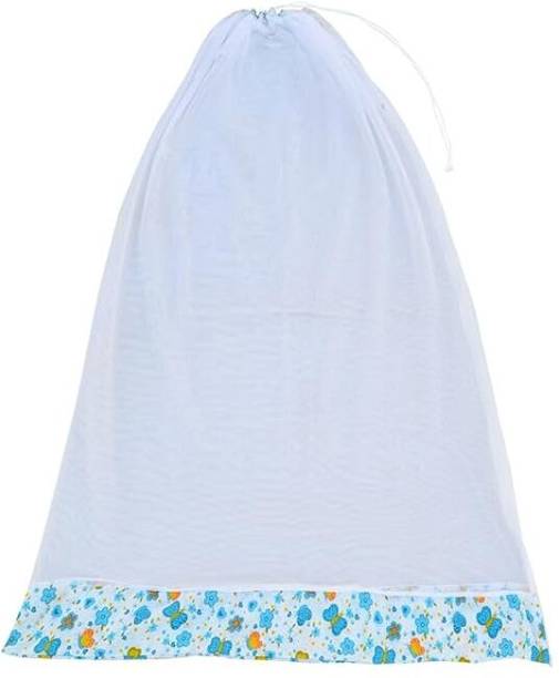 Elroi Cotton Infants Washable Baby Cradle Mosquito Net For Baby Jhula Baby Swing with Zip Opening 0-3 Yrs Mosquito Net