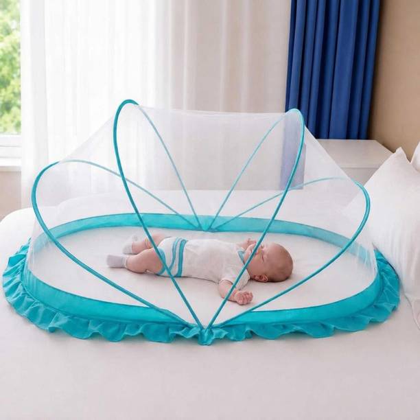 ERSAD ENTERPRISE Baby Folding Mosquito Net Polyester Washable Kids Mosquito Net