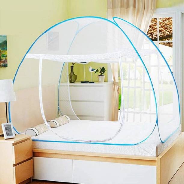 privine mosquito net polyester foldable king size bed double queen washable adults