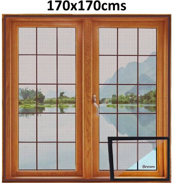 Lifekrafts Fibre Adults Washable 120 GSM Fiberglass Pre-Stitched Window Mosquito Net