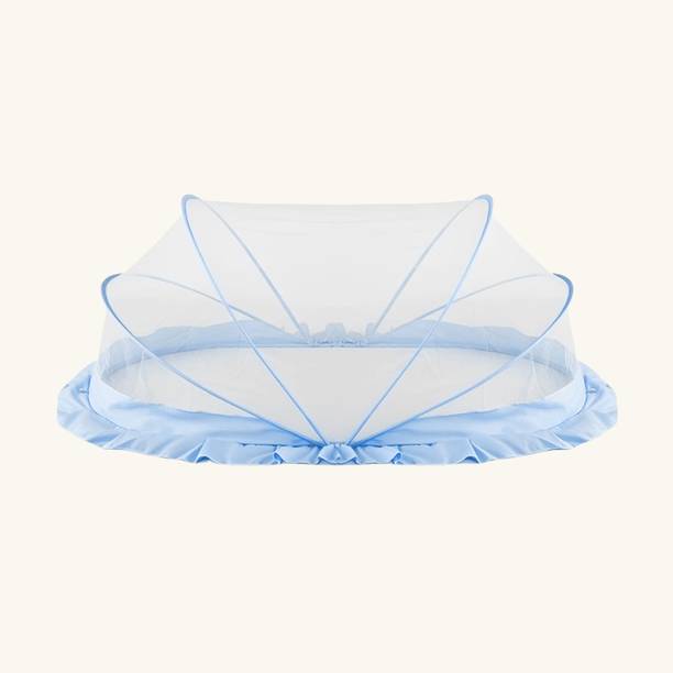 TurtleGrip Nylon Infants Washable Portable Baby Mosquito Net Anti-Bug Crib Net Foldable Bottomless Baby Crib Net Mosquito Net