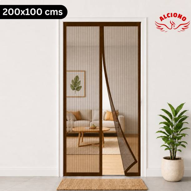 Alciono Auto-Closing Magnetic Door Polyester Washable Adults Mosquito Net
