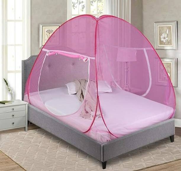 Privine Polyester Adults Washable SIFRA Mosquito Net Premium Full Blue Mosquito Net