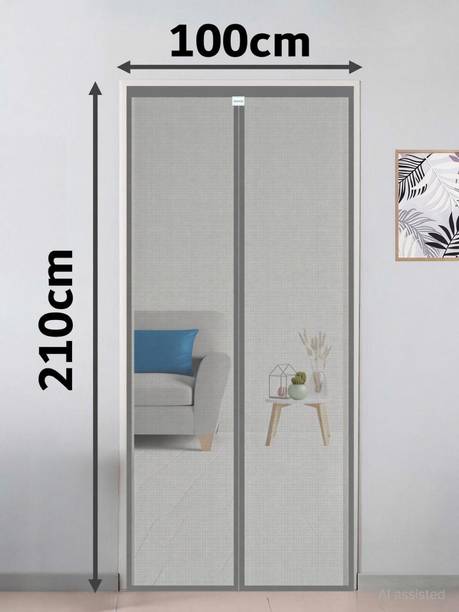 SafeMyles Auto-Closing Magnetic Door Polyester Washable Adults Mosquito Net