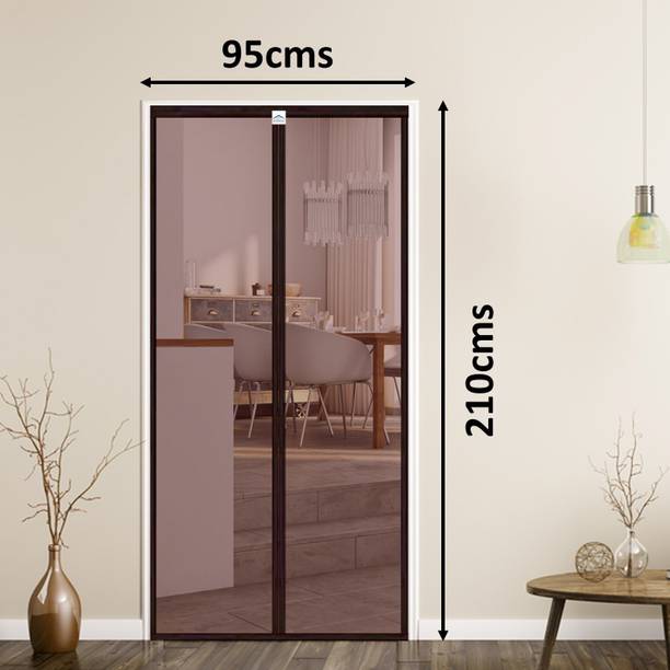 लाइफक्राफ्ट्स Auto-Closing Magnetic Door पॉलिएस्टर के लिए बनाया गया मॉस्कीटो नेट