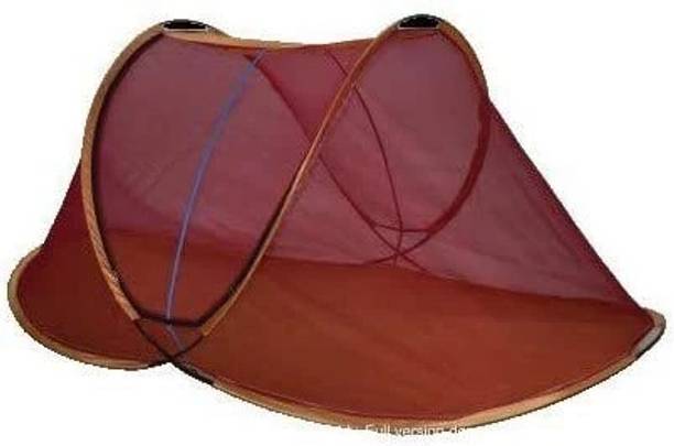 घुराबा Single Bed Mosquito Net (Standard Quality) कॉटन के लिए बनाया गया मॉस्कीटो नेट