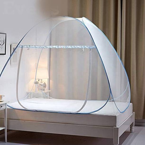 Comfortnet HDPE - High Density Poly Ethylene Adults Washable Double Bed Mosquito net. BL119 HDPE - High Density Poly Ethylene Washable Adults Mosquito Net