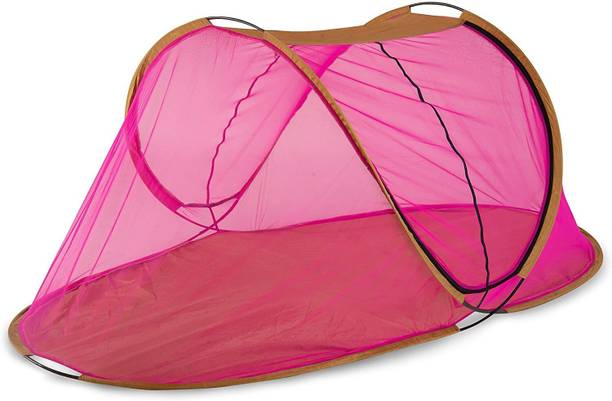 घुराबा Single Bed Mosquito Net (Standard Quality) कॉटन के लिए बनाया गया मॉस्कीटो नेट