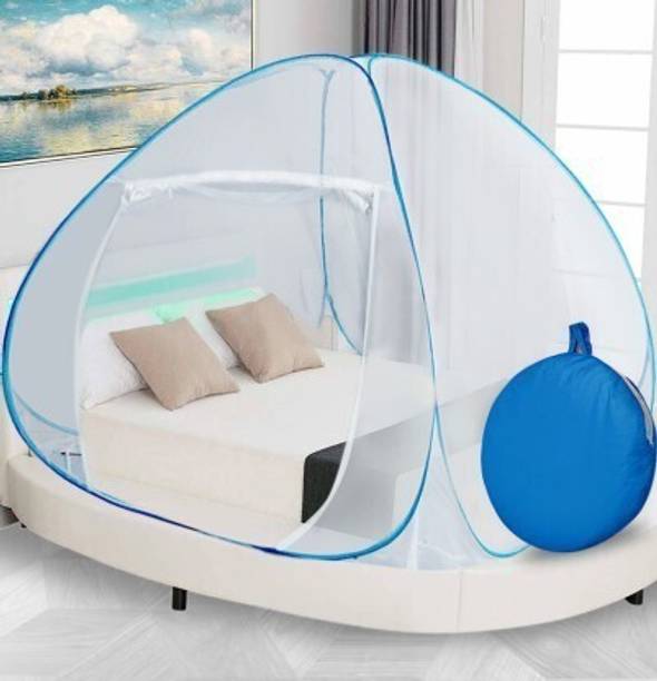 SIFRA Polyester Adults Washable Premium Blue_MS_169 Mosquito Net