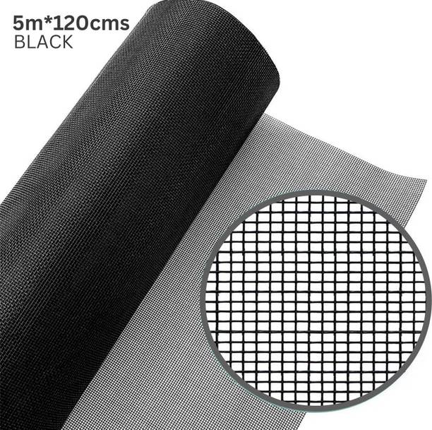 टर्टलग्रिप 120 GSM Fiberglass Windows Mosquito Net Roll. DIY Cut to Any Size, फाइबर के लिए बनाया गया मॉस्कीटो नेट