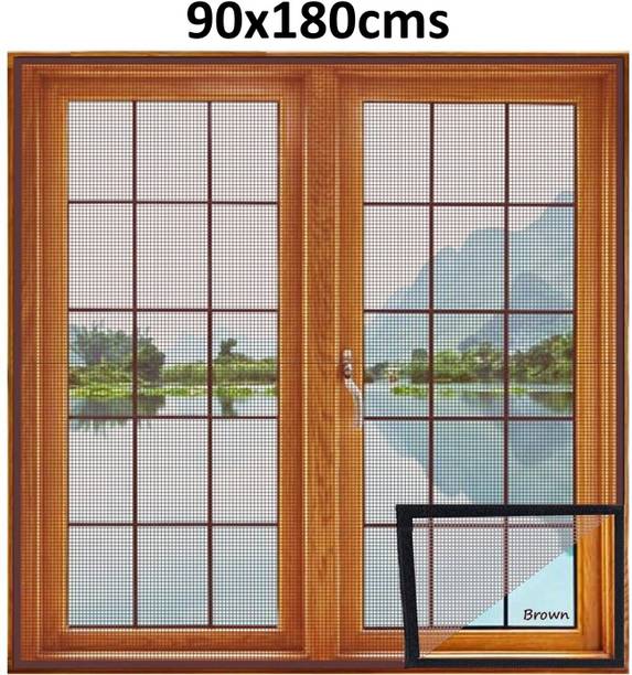 Lifekrafts Fibre Adults Washable 120 GSM Fiberglass Pre-Stitched Window Mosquito Net