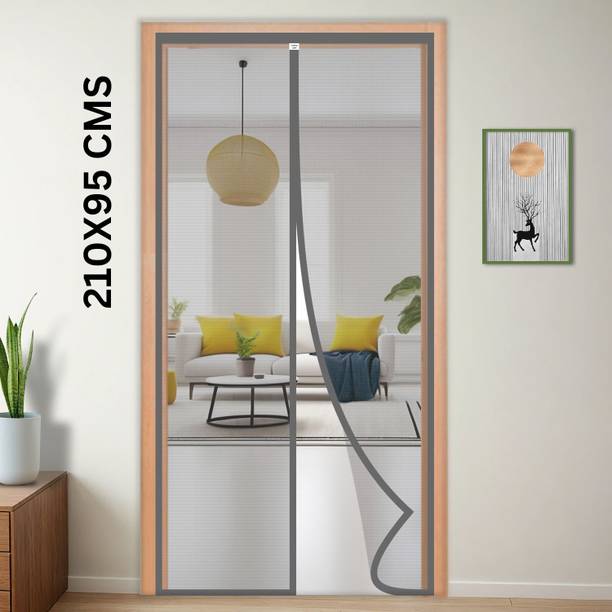 टर्टलग्रिप Polyester Door Mosquito Net for Main Doors, Bedroom, Kitchen & Balcony Doors पॉलिएस्टर के लिए बनाया गया मॉस्कीटो नेट