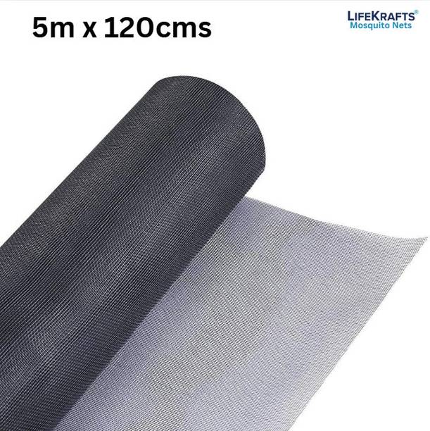 लाइफक्राफ्ट्स Fiberglass window Mosquito Mesh फाइबर के लिए बनाया गया मॉस्कीटो नेट