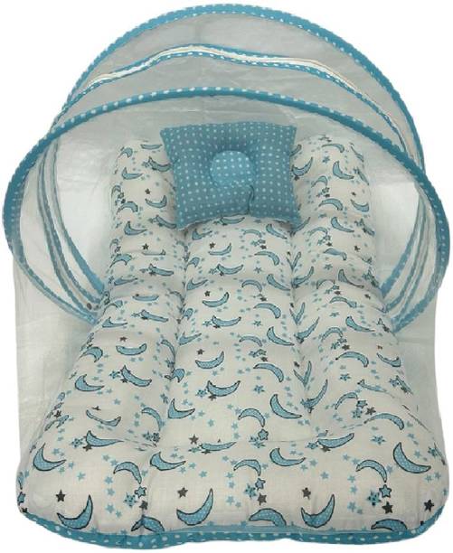 Kidrop Cotton Kids Washable Cotton Infants Washable camel baby mosquito net bed baby mattress Mosquito Net