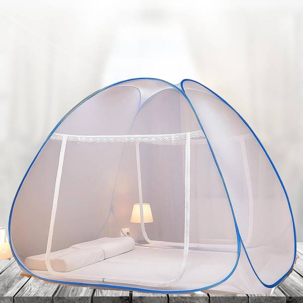Ame Easy Setup Foldable Mosquito Canopy Pop Up Bed Protection Net Polyester Adults Mosquito Net