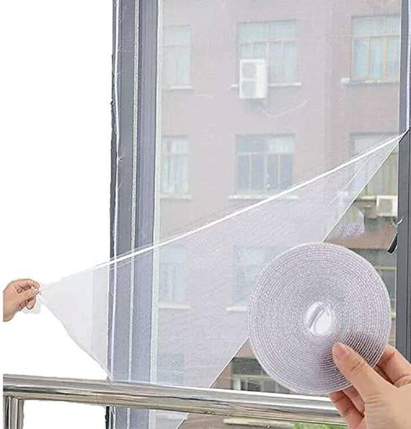 Divyanshi Polyester Adults Washable Insect Net, White, 4X5ft Window Mosquito NET Mosquito Net