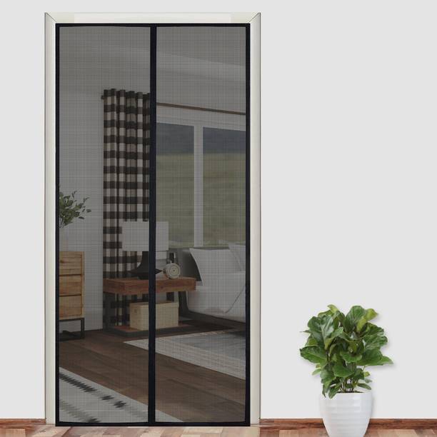 लाइफक्राफ्ट्स Auto-Closing Magnetic Door पॉलिएस्टर एडल्ट के लिए बनाया गया मॉस्कीटो नेट