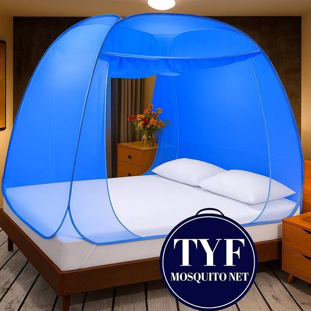 TYF Double & King Size Bed (6 X 6 ft) Cotton Washable A...