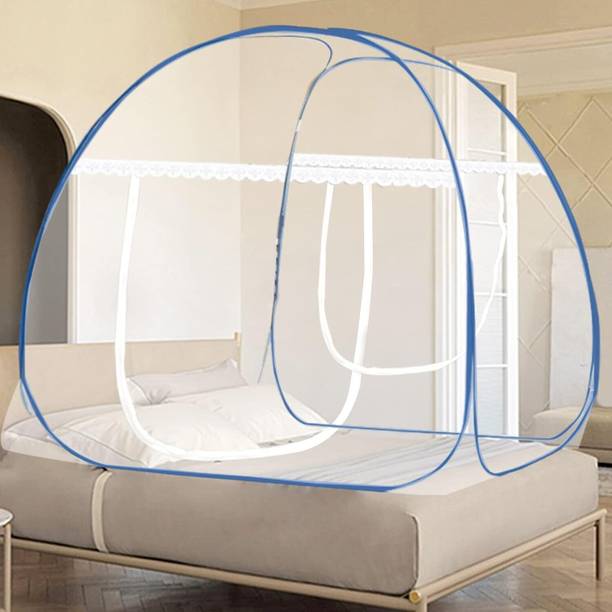 RUGLYNN Polyester Adults Washable Flexible Fit for All Bed Sizes Total Protection, Ultimate Comfort Masara Net Mosquito Net