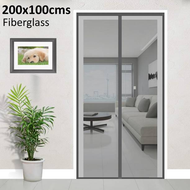 लाइफक्राफ्ट्स 120 GSM Fiberglass Magnetic Door फाइबर एडल्ट के लिए बनाया गया मॉस्कीटो नेट