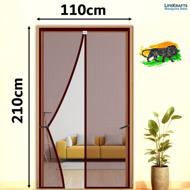 Lifekrafts Auto-Closing Magnetic Door Polyester Washable Adults Mosquito Net