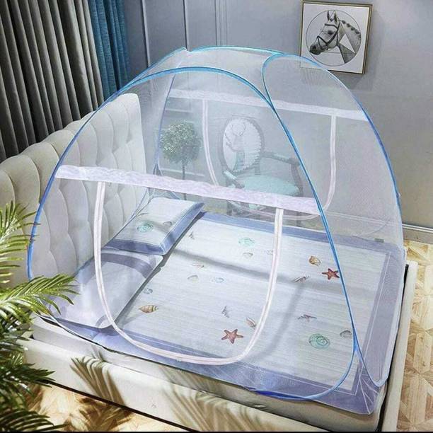 Privine HDPE - High Density Poly Ethylene Adults Washable D S ENTERPRISE MOSQUITO NET FOR ADULTS Mosquito Net