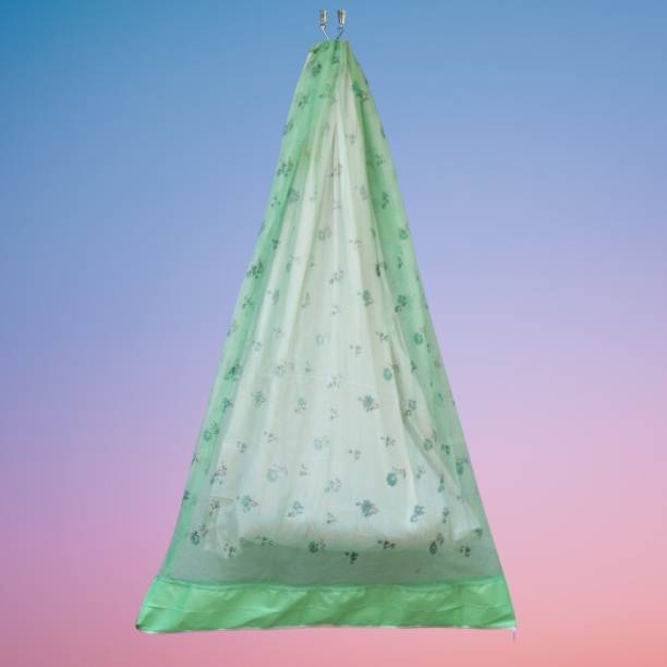 Nissi Cotton Infants Washable PollyCotton Washable Ceiling Hung Mosquito Net for Baby Sleeping PC081 Mosquito Net