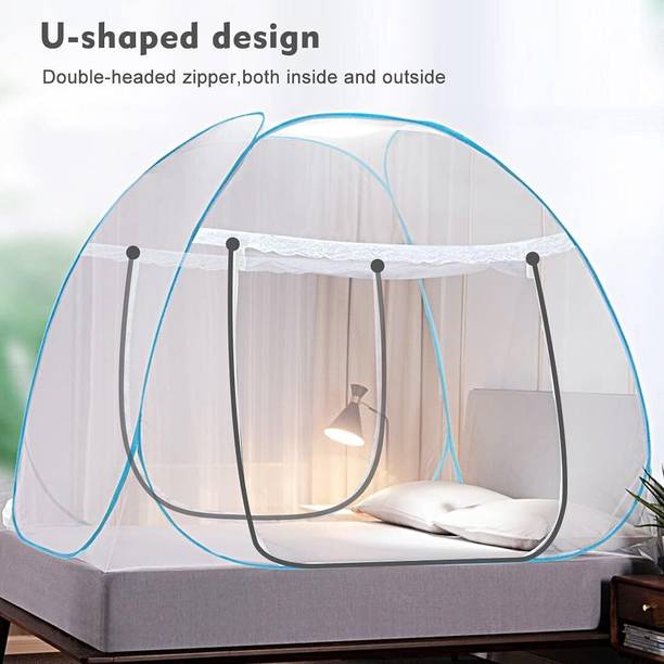 Adbra HDPE - High Density Poly Ethylene Adults Washable HDPE - High Density Poly Ethylene Adults Washable Double Bed Mosquito net. BL105 Mosquito Net