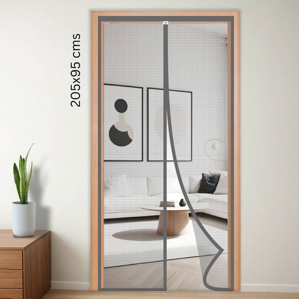 TurtleGrip Fibre Adults Washable 120 GSM Fiberglass Magnetic Door Mosquito Net