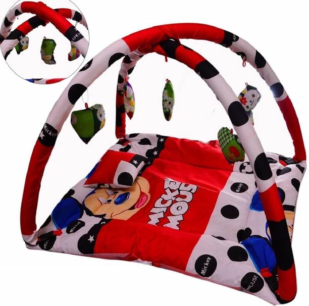 WeeWorld Polyester Kids Washable WeeWorldNew Born Baby Bedding Set Play Gym with Mosquito Net 3131 Mosquito Net