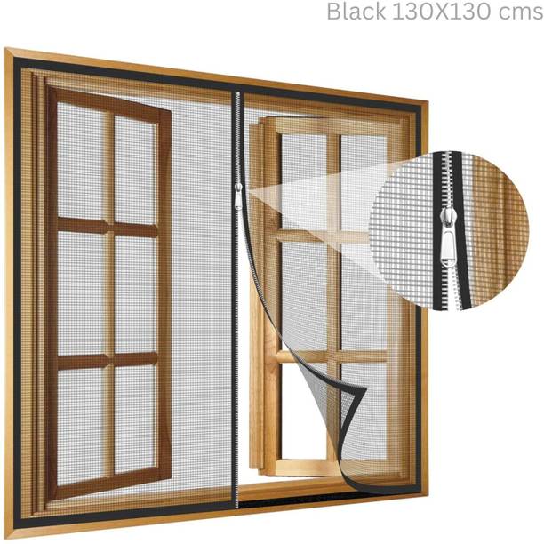 TurtleGrip Fibre Adults Washable 120 GSM Zipper Windows Mosquito Net