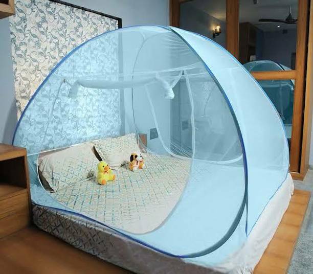 SIFRA Polyester Adults Washable Blue_MS_220 Mosquito Net