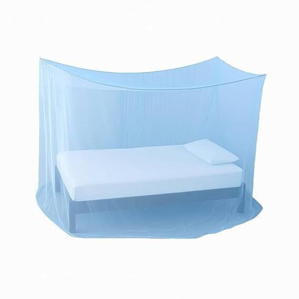 Iblay 3x6.5 ft Single Bed Round Hanging Bed Canopy, Anti-Mosquito & Dust-Proof Mesh Polyester Washable Adults Mosquito Net