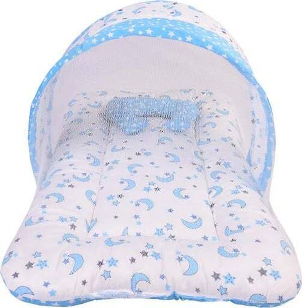 First Vision Cotton Infants Washable BABY MOSQUITO WITH PILLOW Mosquito Net